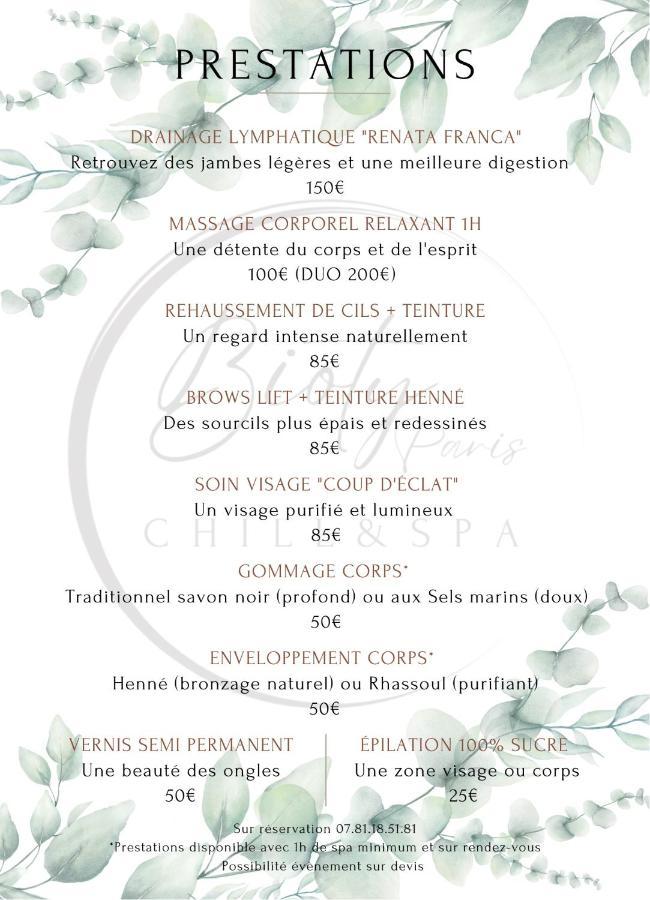 Bioty Chill & Spa Le Blanc-Mesnil Dış mekan fotoğraf